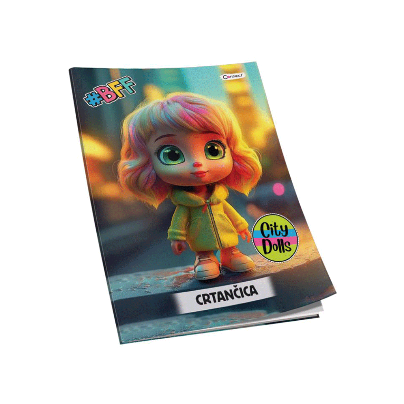 Crtančica za 1 razred Soft Plus Connect Girl 96020 - Slika 2