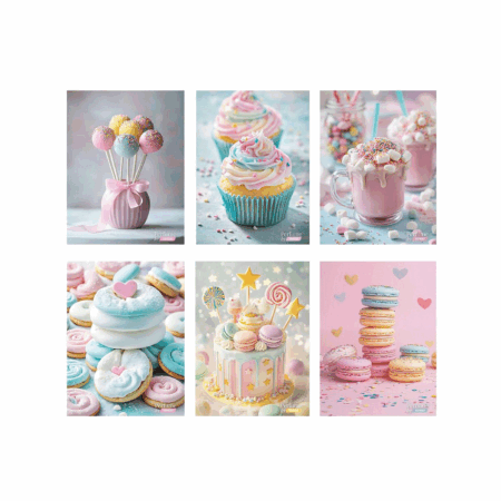 Bilježnica A4 Geometrija Mirisna Target meki uvez Perfume 52 lista 93141