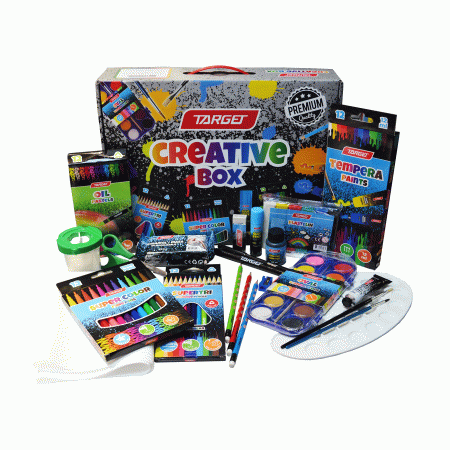 Kreativna kutija Target Creative Box s priborom za likovni 1092588