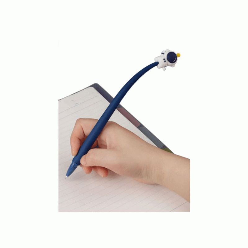 Kemijska olovka silikonska gel Pen Astronaut plava 1092985