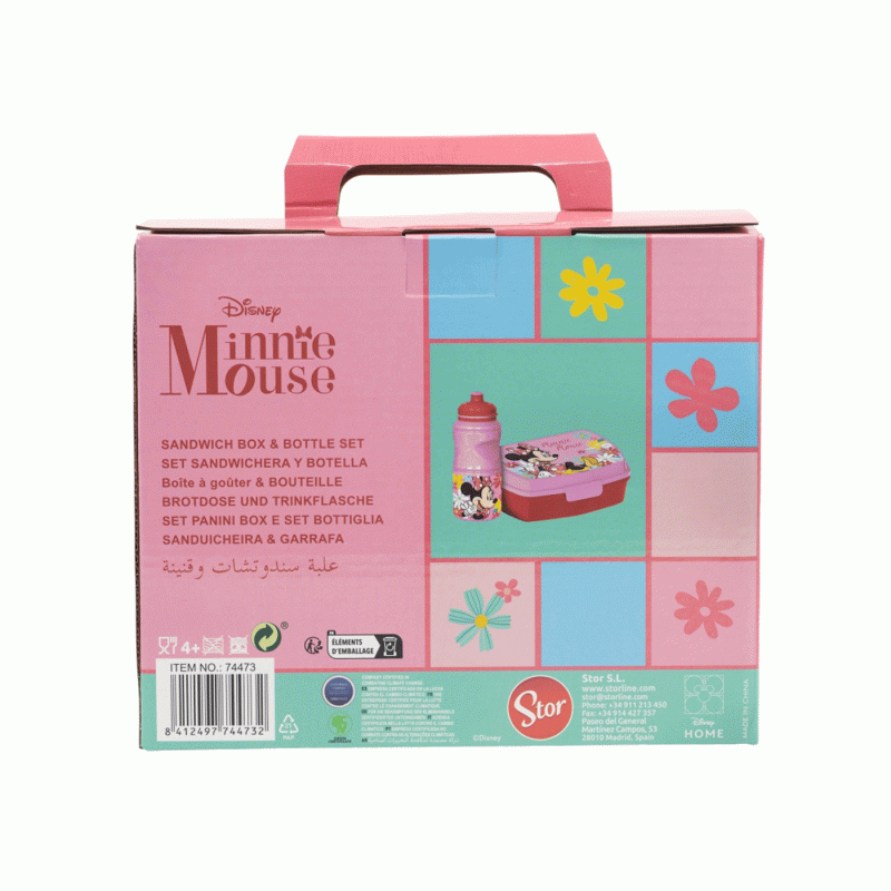 Boca za vodu i kutija za užinu set Minnie Disney 1093119