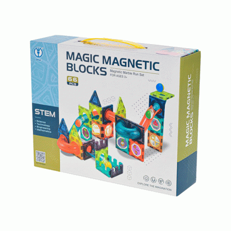 Magnetne magične slagalice 66 kom 1093082