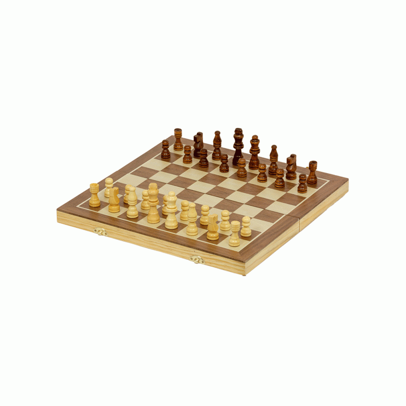 Šah drveni 39 x 39 x 5 cm veliki 1093155