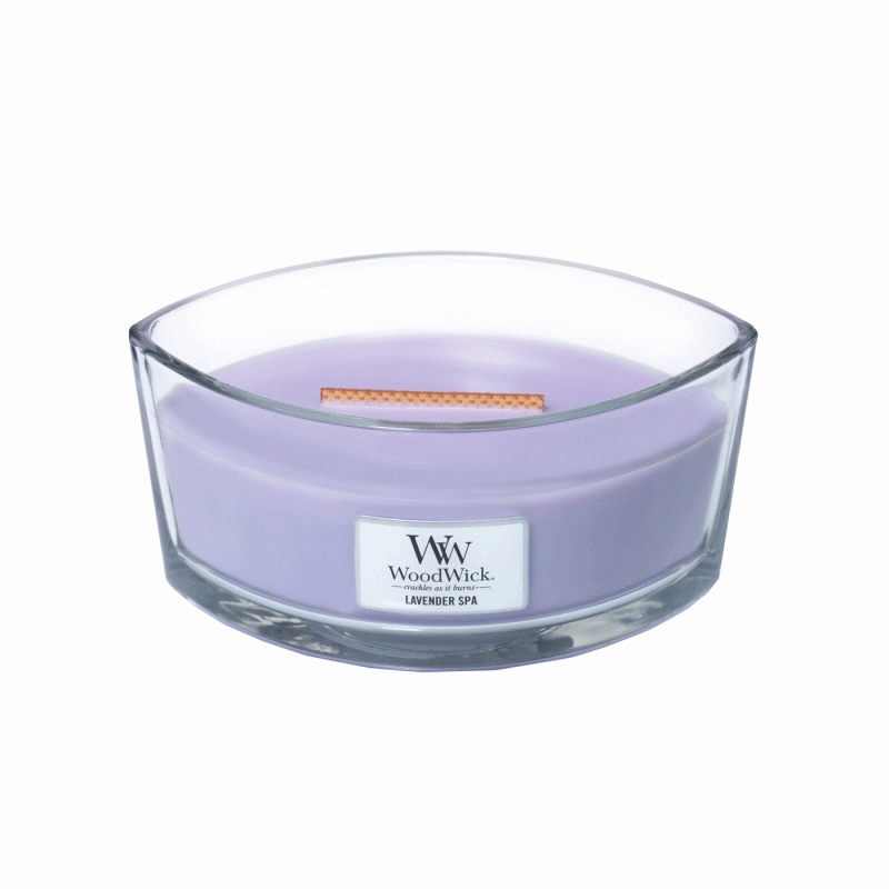 Woodwick svijeća mirisna Lavender Spa Ellipse 1091512