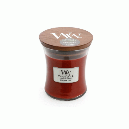 Woodwick svijeća mirisna Medium Cinnamon Chai 1091224