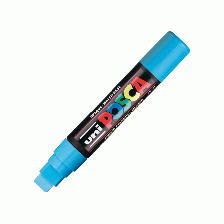 Posca marker pc 17k široki 15 mm svijetlo plavi Uni 1092867