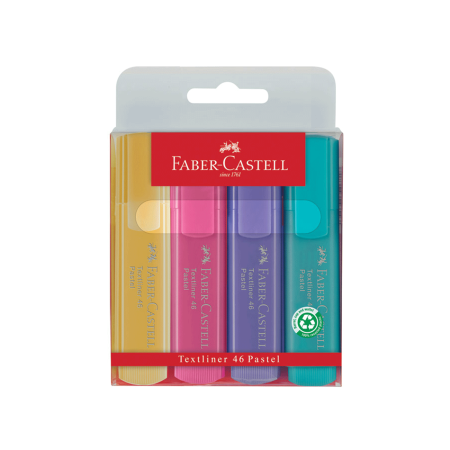 Faber Castell Signir Markeri 1-5 mm 4 kom pastel 1093322