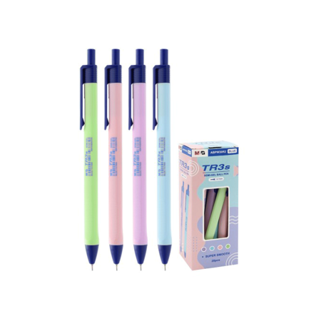 Kemijska olovka 1 kom Semigel pastel Plava tinta 1091295