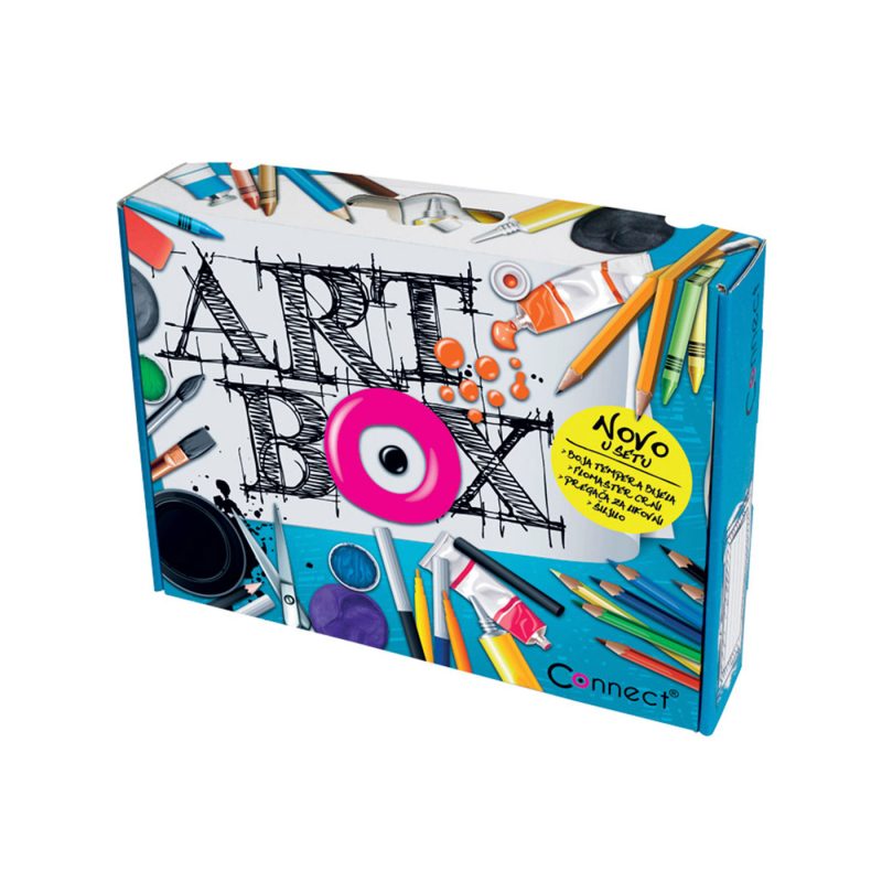 Kutija s priborom za likovni Art Box Connect 02776