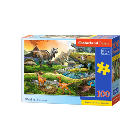 Puzzle 100 kom Svijet Dinosaura 1094013