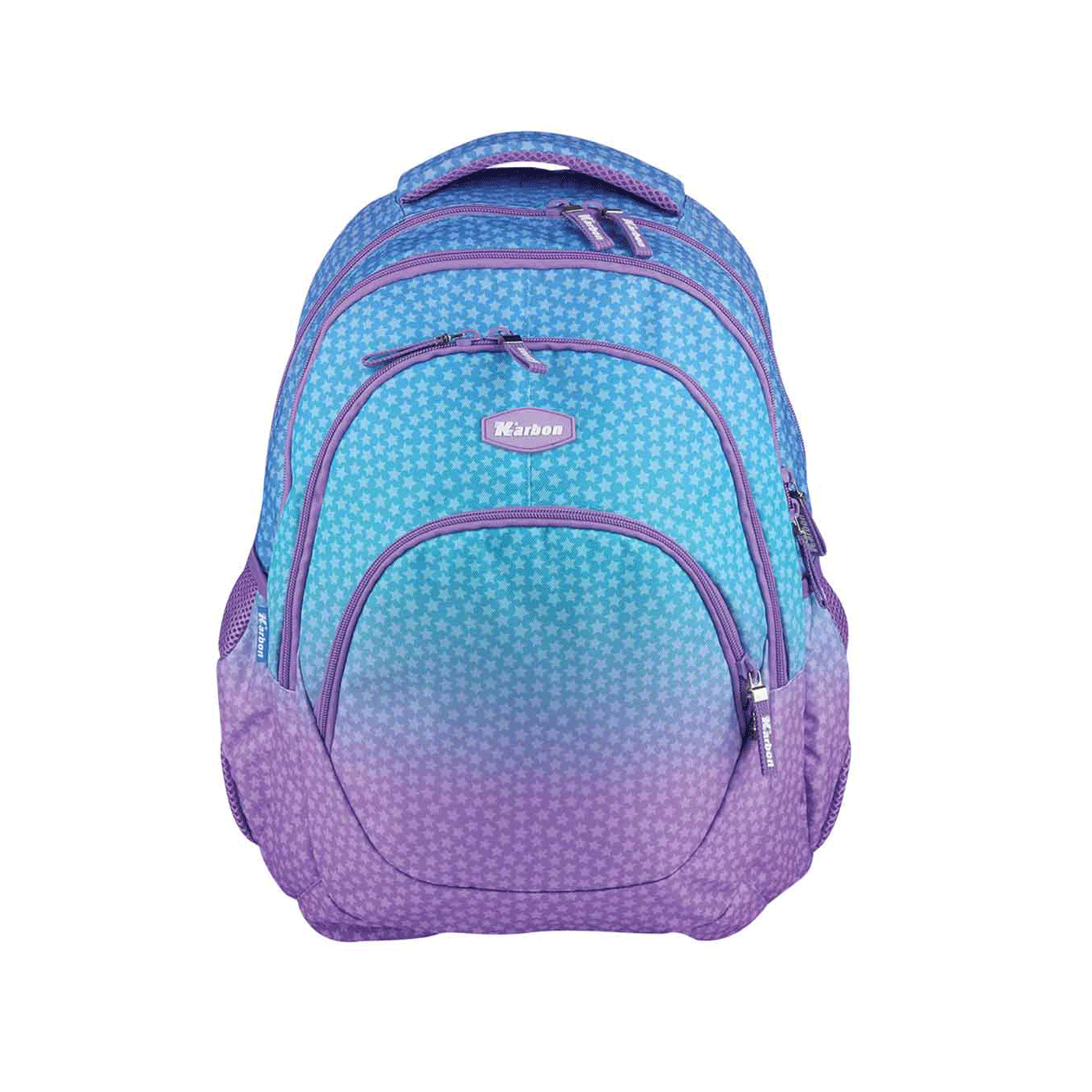 Ruksak školski Karbon Stars 4 zipa 1093981