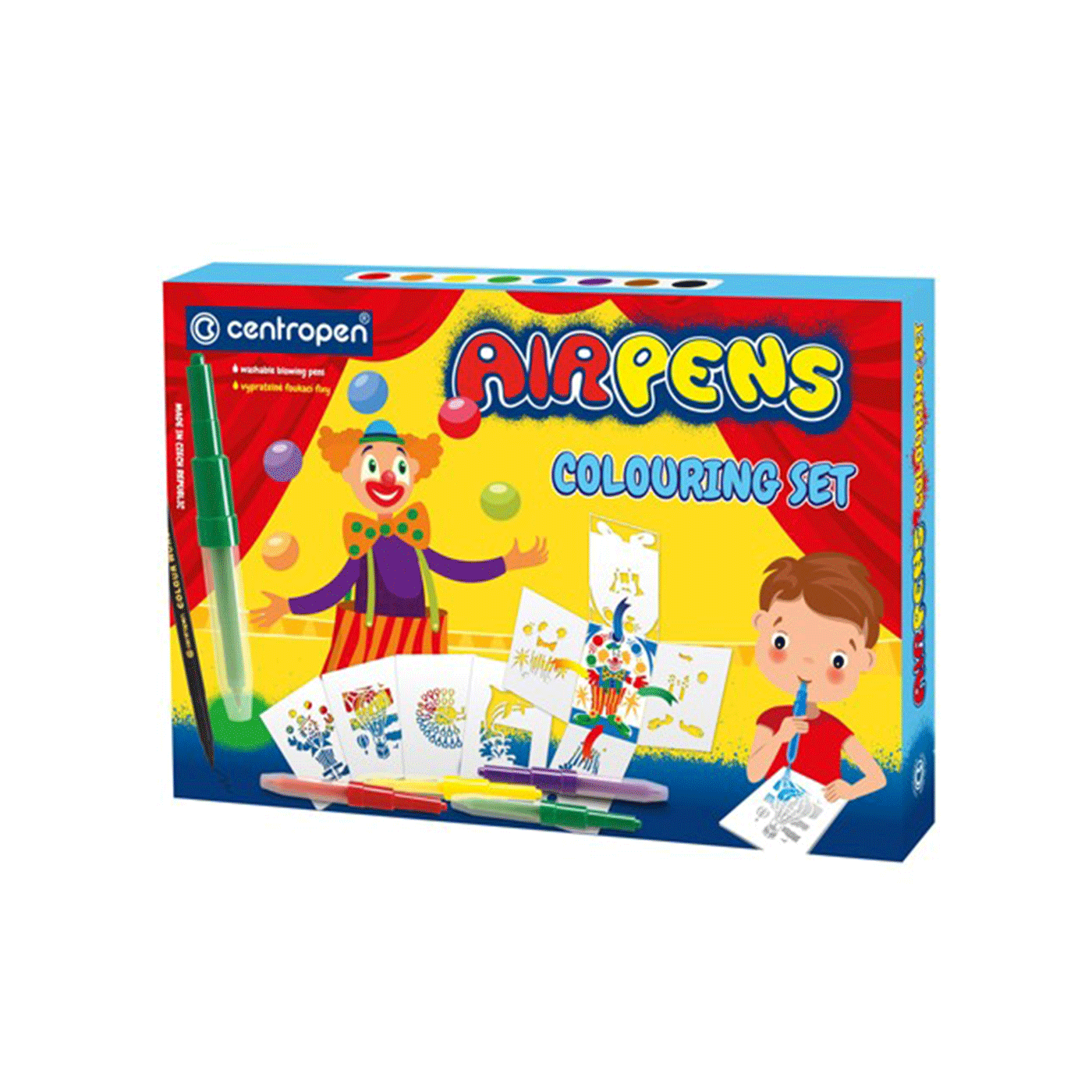 Flomasteri Raspršujući Airbrush Colouring set Centropen 1094412