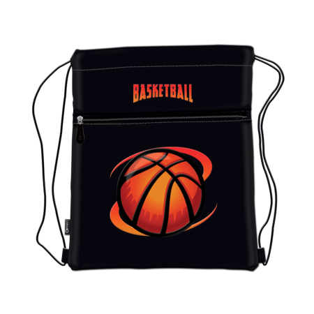 Vrećica za tjelesni Connect Basketball Košarka crno narančasta 1094420