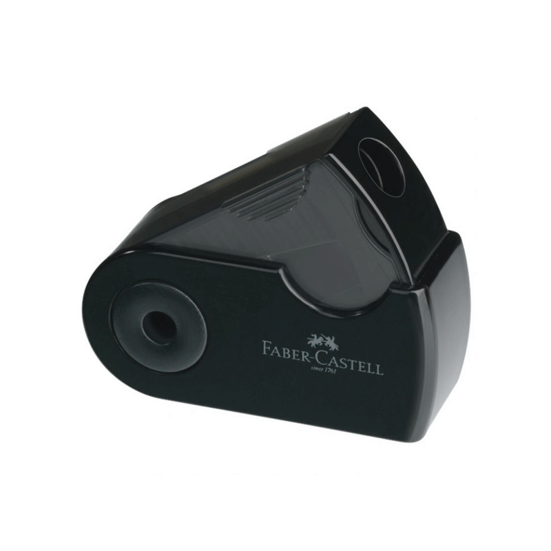 Šiljilo Faber Castell PVC jedna rupa Sleeve Mini crno 1094697a