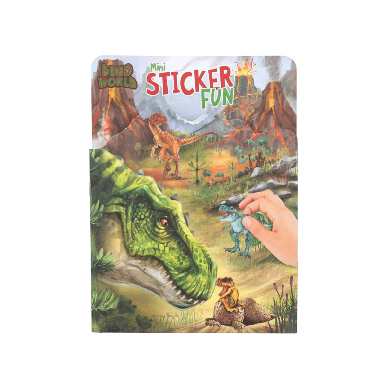 Slikovnica s naljepnicama Dino World mini Sticker Fun 1094876