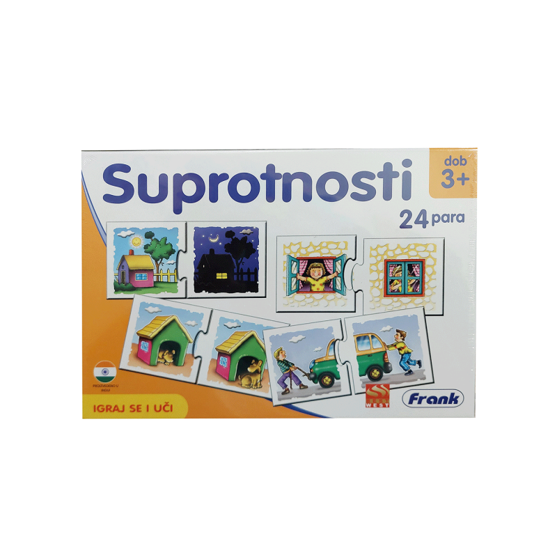 Puzzle edukativna igra suprotnosti 24 para 99003