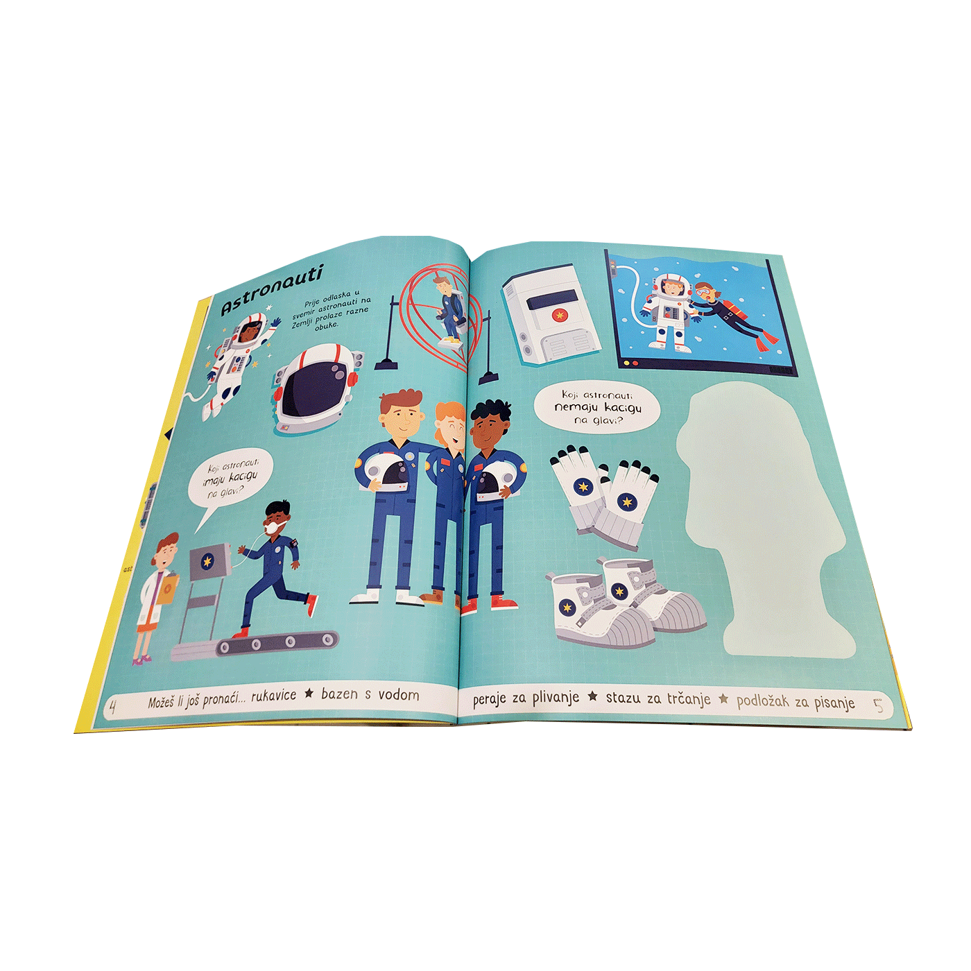Edukativna slikovnica s naljepnicama Pronađi i nauči Svemir 1096053 - Slika 3