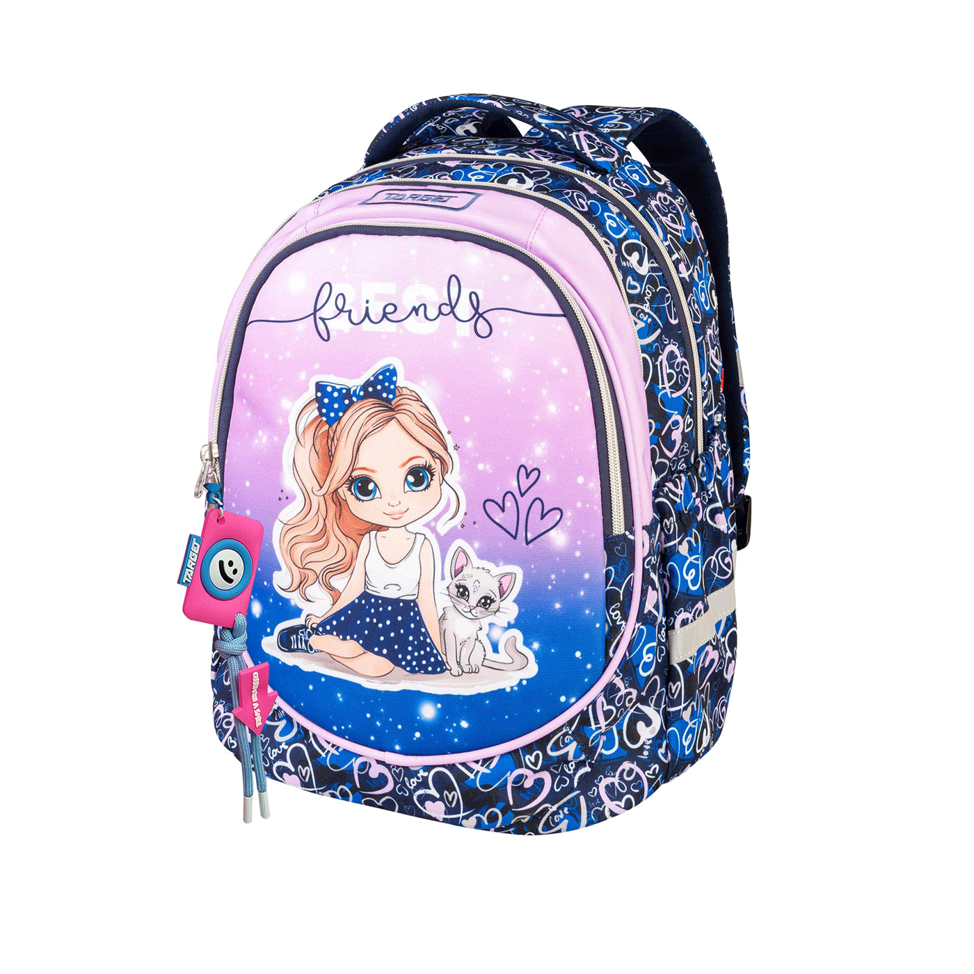 Ruksak školski anatomski Target Soft Friends 1096279