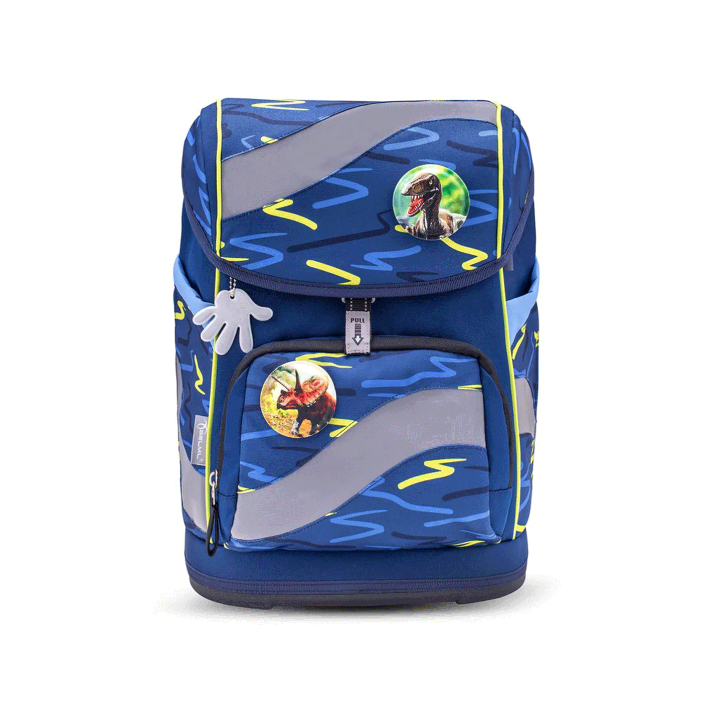 Torba školska anatomska Belmil Smarty sketch lime green 1096227 - Slika 6