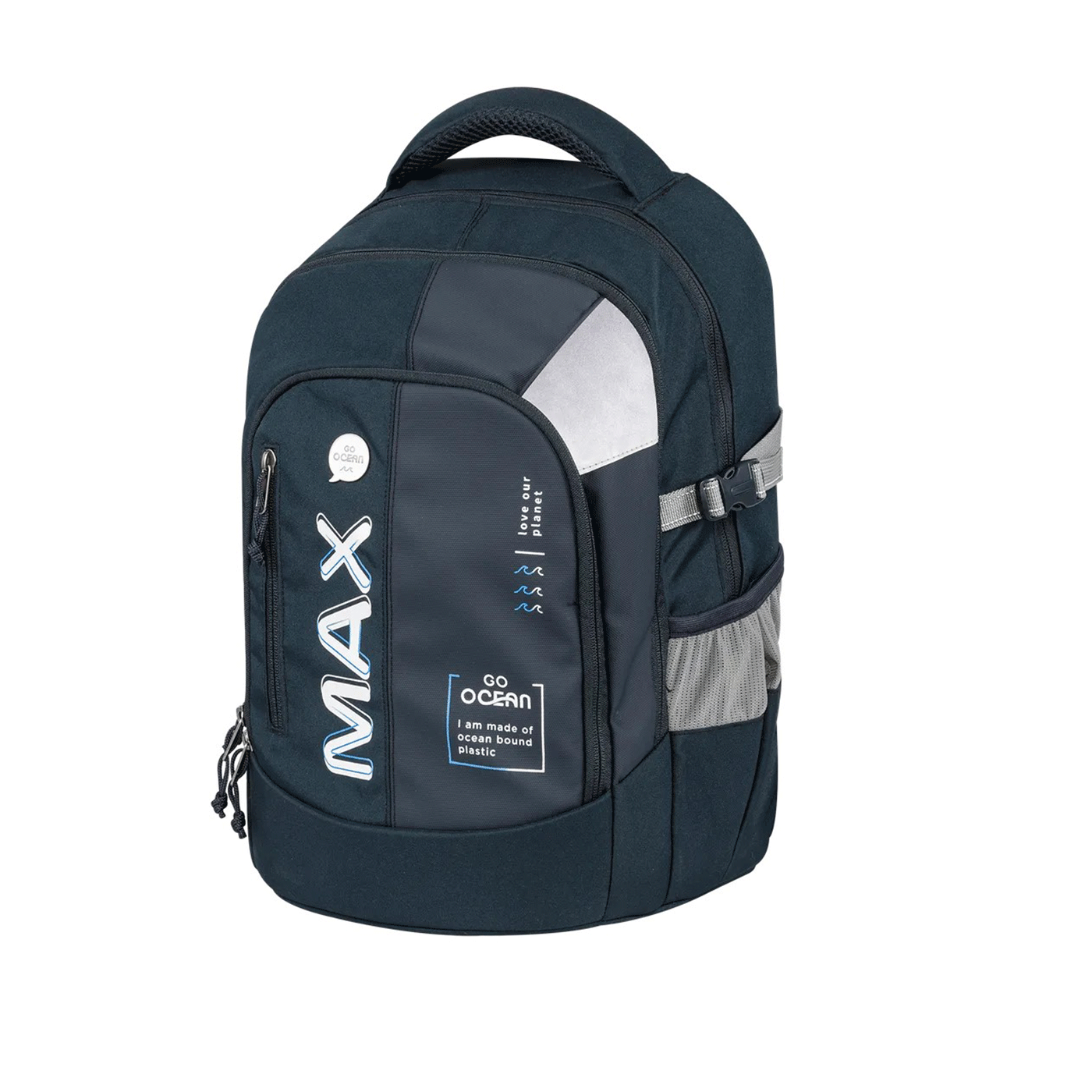Ruksak školski anatomski Tiger Family Max Double Navy 1096533