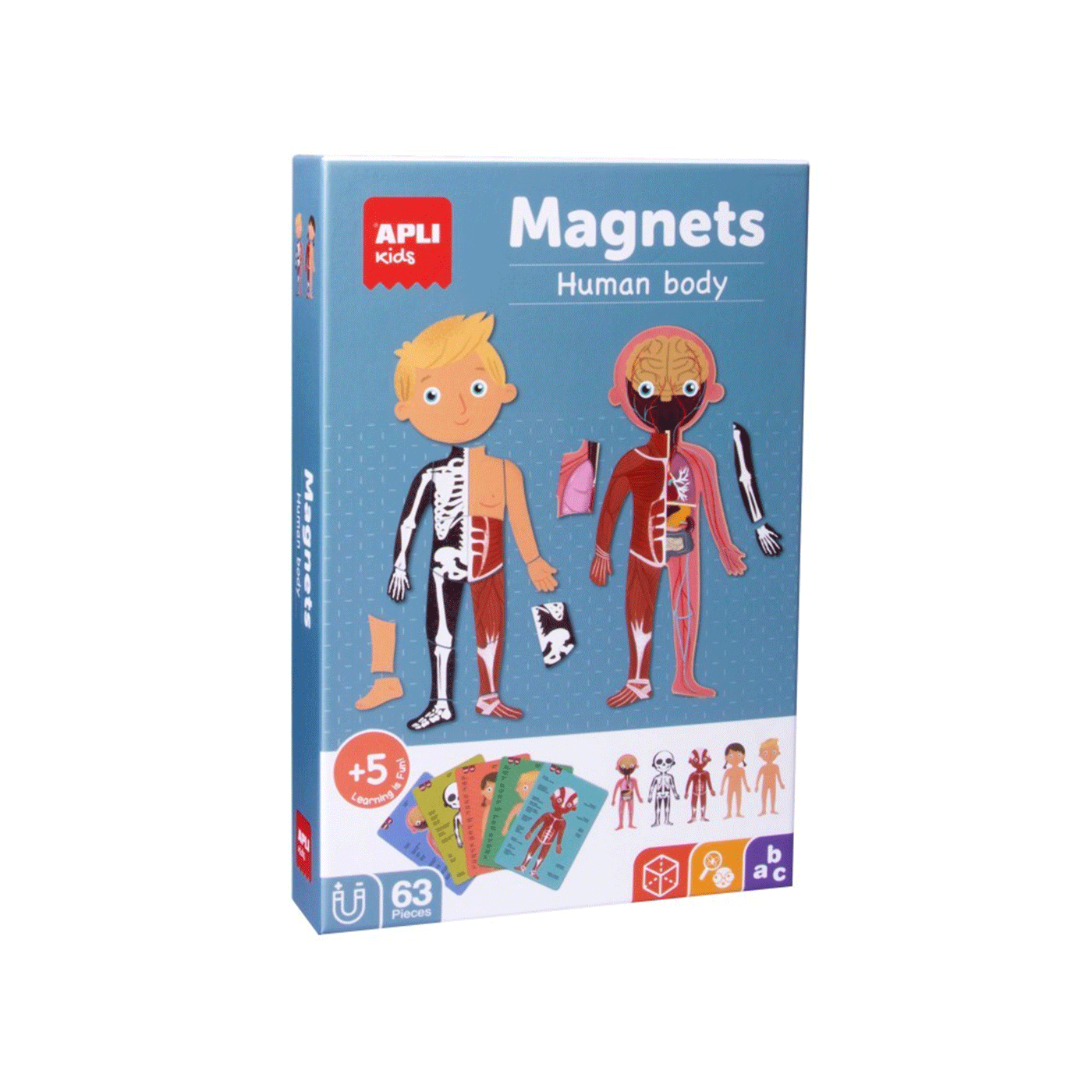 Slagalica Magnetna društvena igra Ljudsko tijelo Apli 1092164