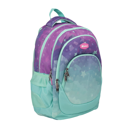 Ruksak školski Karbon Stars 4 zipa 1096722