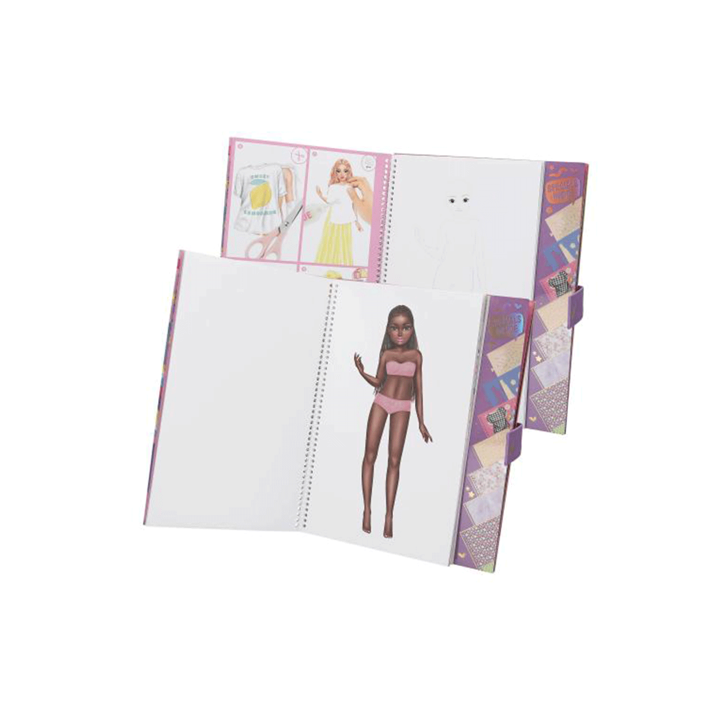 Top Model Kreativna Dizajnerska bojanka Special Design 1096709 - Slika 3