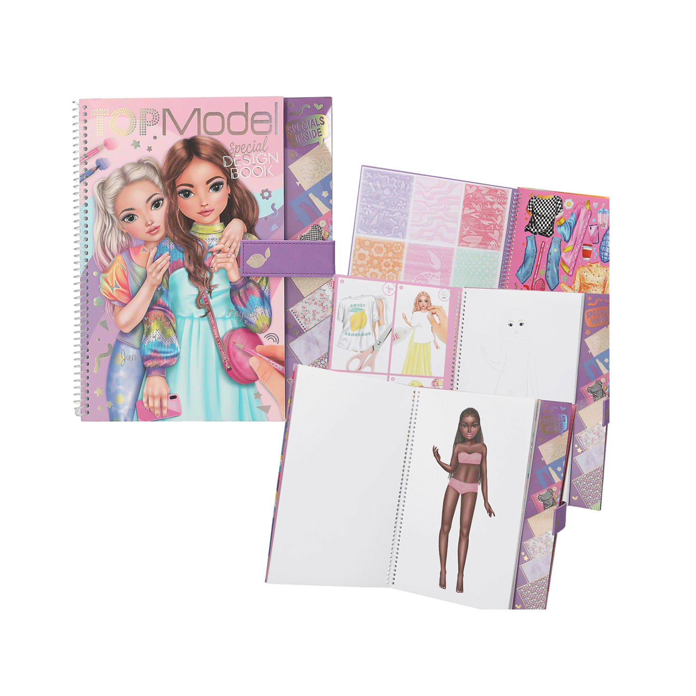 Top Model Kreativna Dizajnerska bojanka Special Design 1096709 - Slika 2