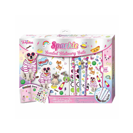 Dnevnik s lokotom i set za ukrašavanje 1097283