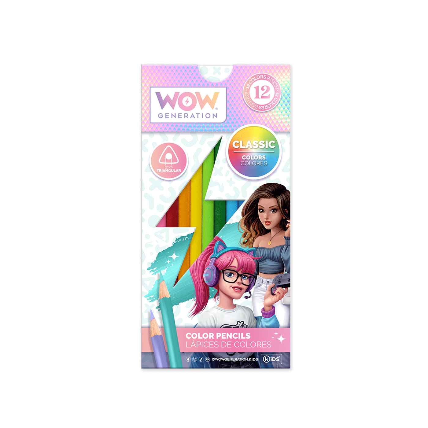 Drvene boje 48 kom i Blok Wow Generation 1097445 - Slika 3