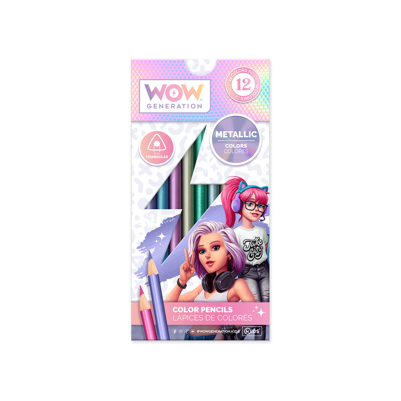 Drvene boje 48 kom i Blok Wow Generation 1097445 - Slika 5