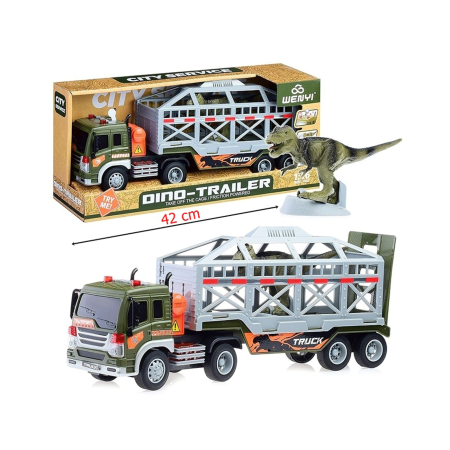 Kamion s prikolicom za prijevoz Dinosaura 1092269