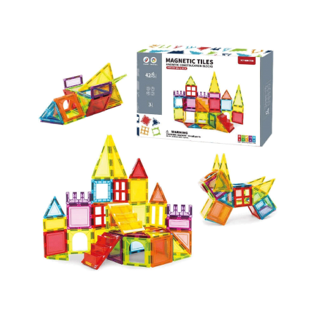 Kreativna igračka Magnetni oblici za sastavljanje 42 kom 1097472
