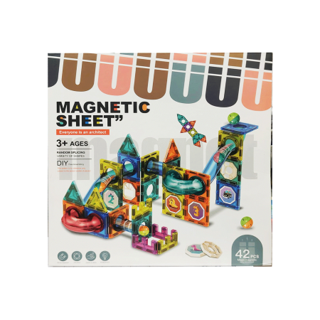 Kreativna igračka Magnetni oblici za sastavljanje 1097368