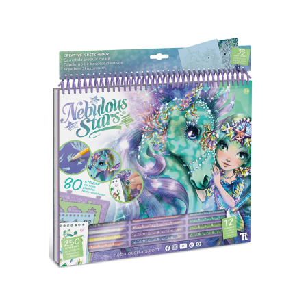 Nebulous kreativni blok za crtanje Fantazijski konji 1097326