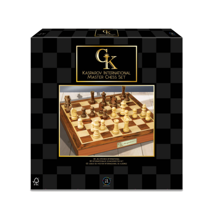 Šah drveni klasična društvena igra Kasparov model 1097318