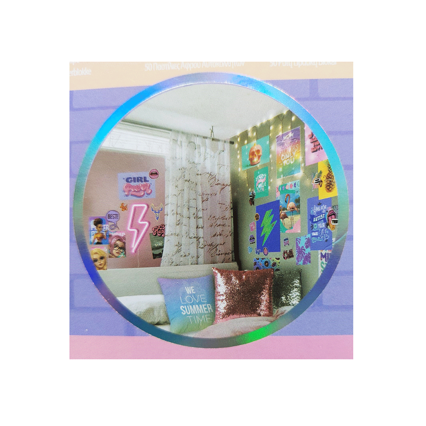 Set za dekoraciju sobe s led svjetlom i USB kabelom Wow Generation 1097446