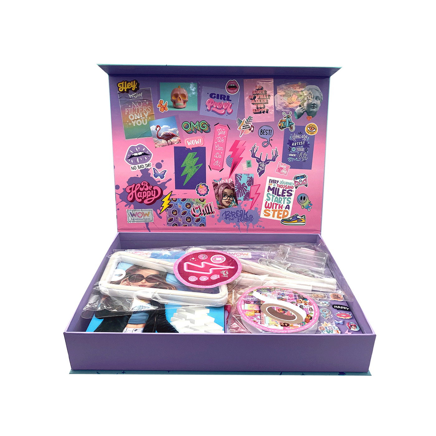 Set za dekoraciju sobe s led svjetlom i USB kabelom Wow Generation 1097446 - Slika 2