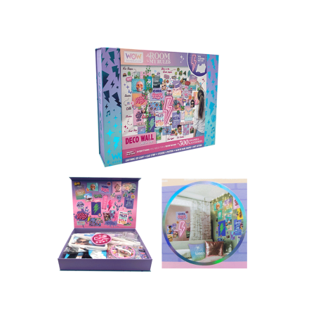 Set za dekoraciju sobe s led svjetlom i USB kabelom Wow Generation 1097446