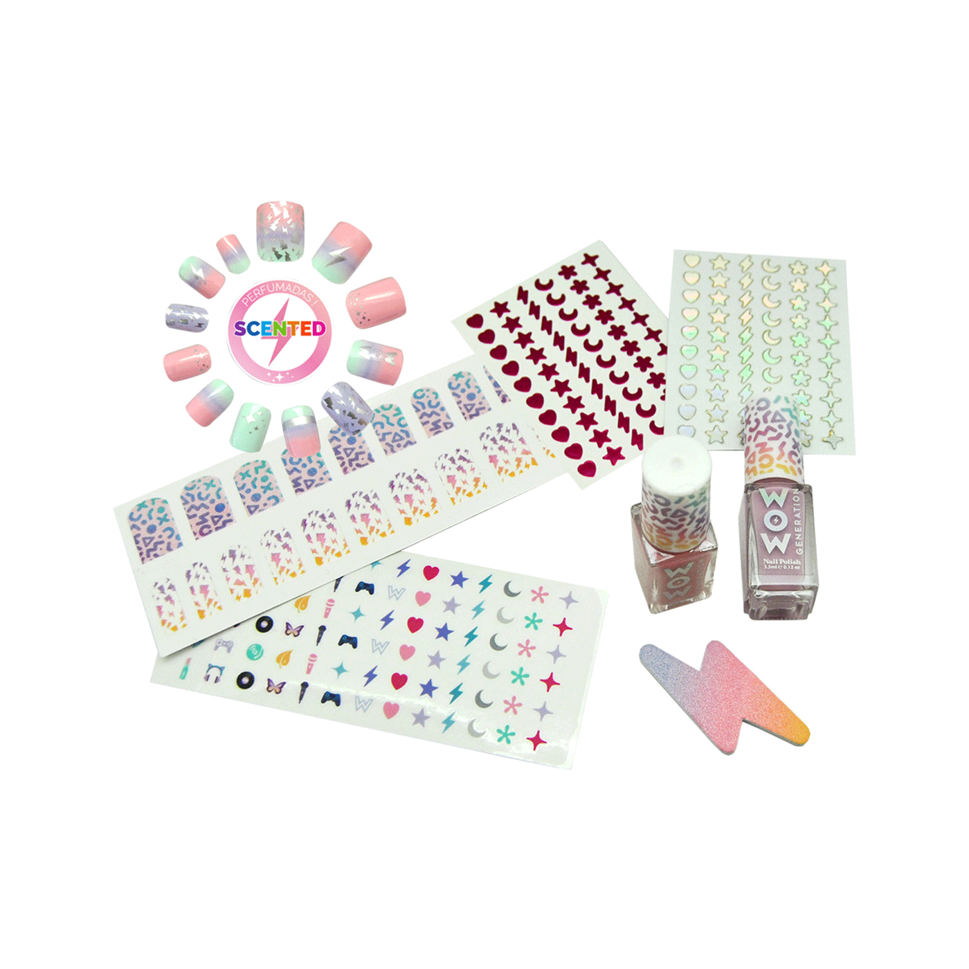 Set za manikuru s umjetnim noktima Wow Generation 1097447