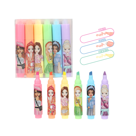 Top Model mini markeri 6 boja piši briši 1097342