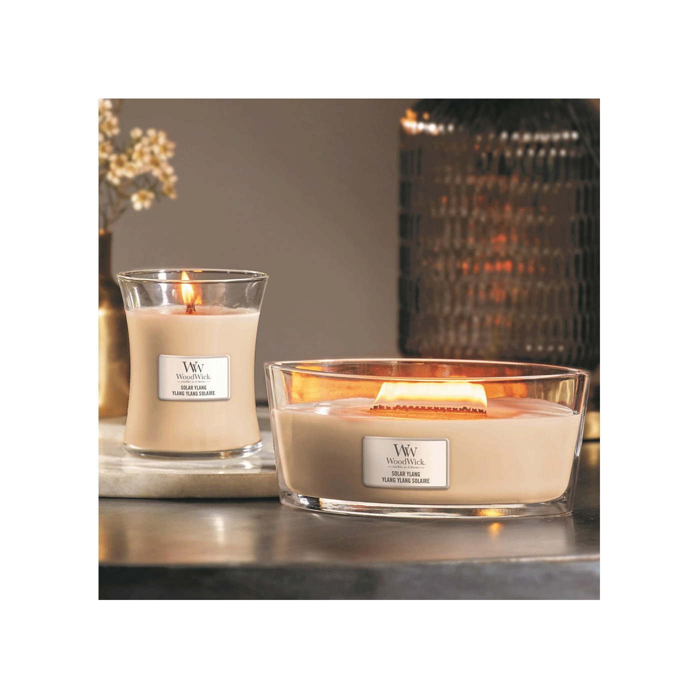 Woodwick svijeća mirisna Medium Solar Ylang 1097497