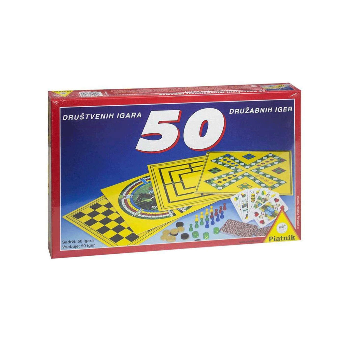 Društvena igra 50 igara Piatnik 1097712