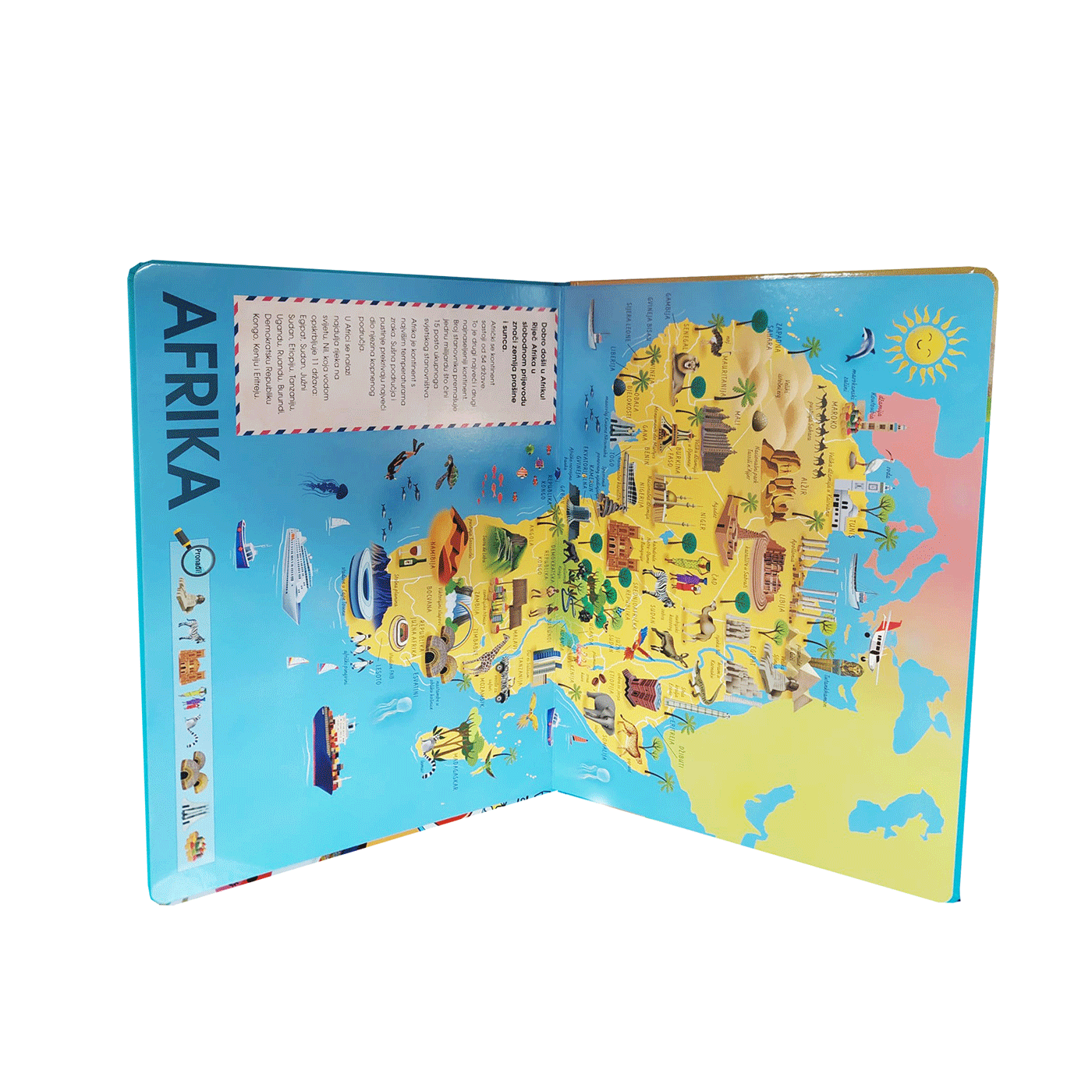 Edukativna slikovnica Sedam kontinenata i njihove znamenitosti 1095278