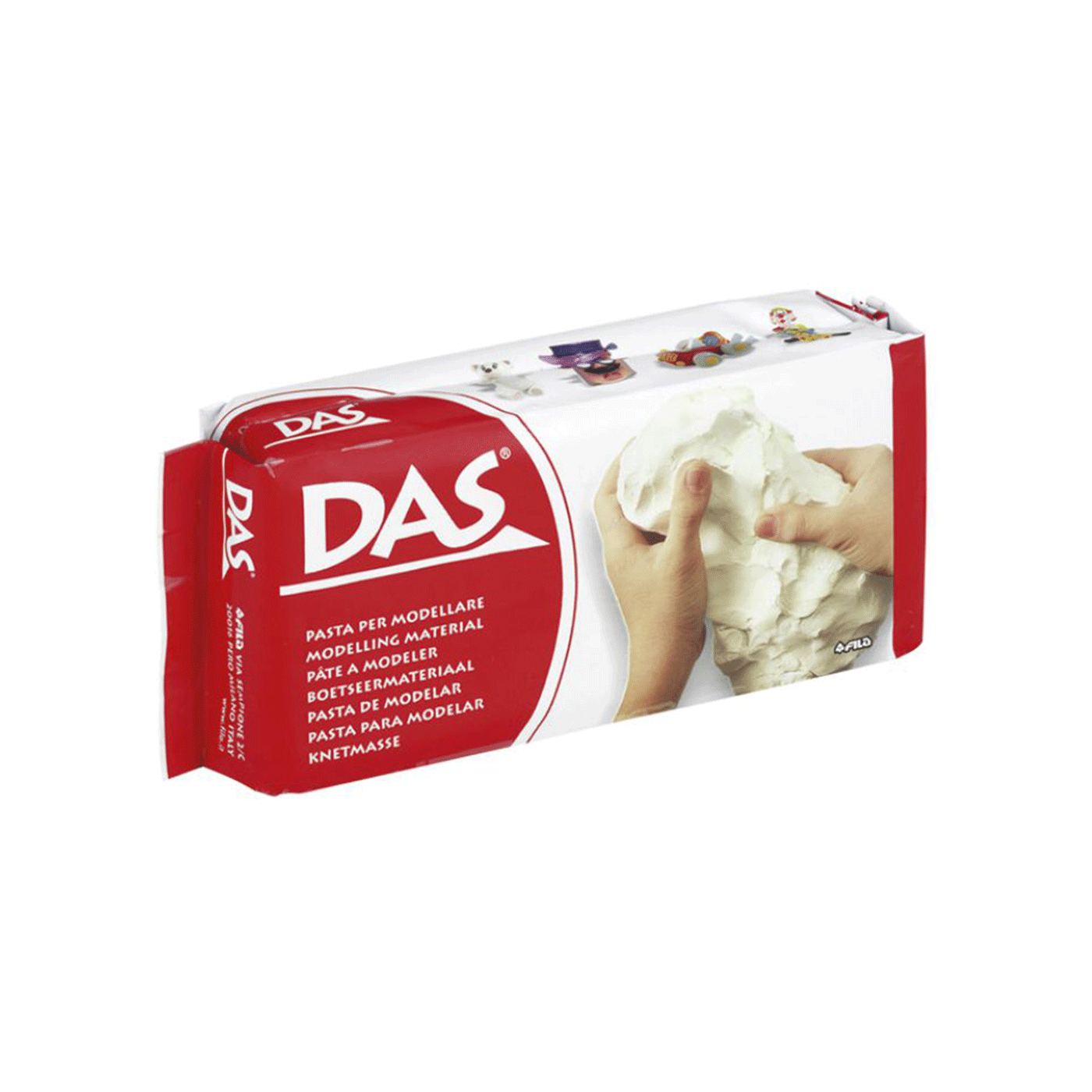 Glinamol Das bijeli masa za modeliranje 500 g 05437