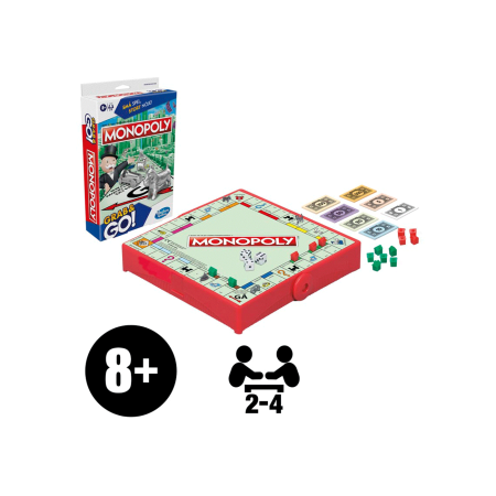 Monopoly Društvena igra putna Hasbro 1097707