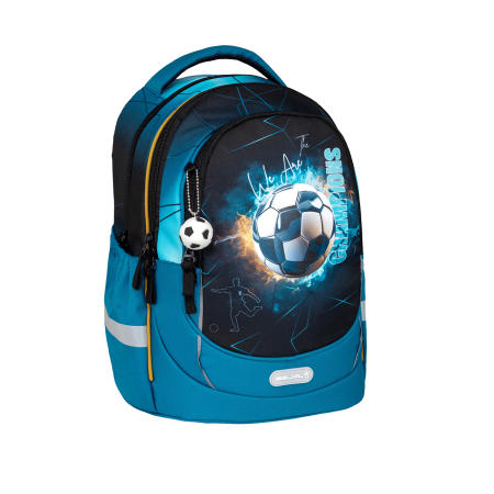 Ruksak školski anatomski Belmil Leisure Plus Fire Football 1097673