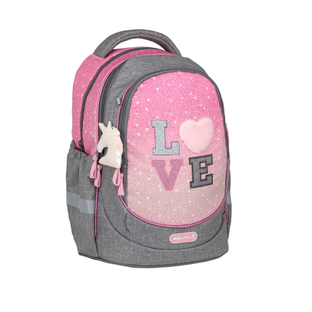 Ruksak školski anatomski Belmil Leisure Plus In Love Fashion 1097675