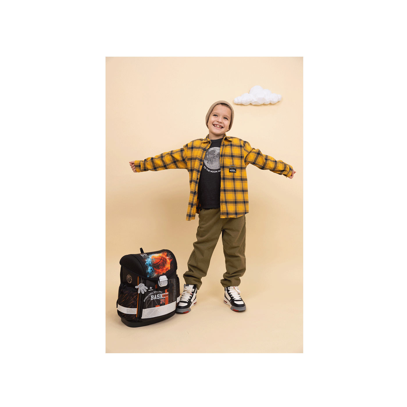 Torba školska anatomska Belmil Classy Basketball 1097642 - Slika 5