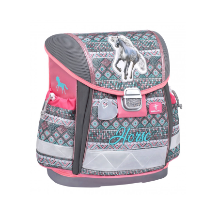 Torba školska anatomska Belmil Classy Horse Aruba Blue 1097645